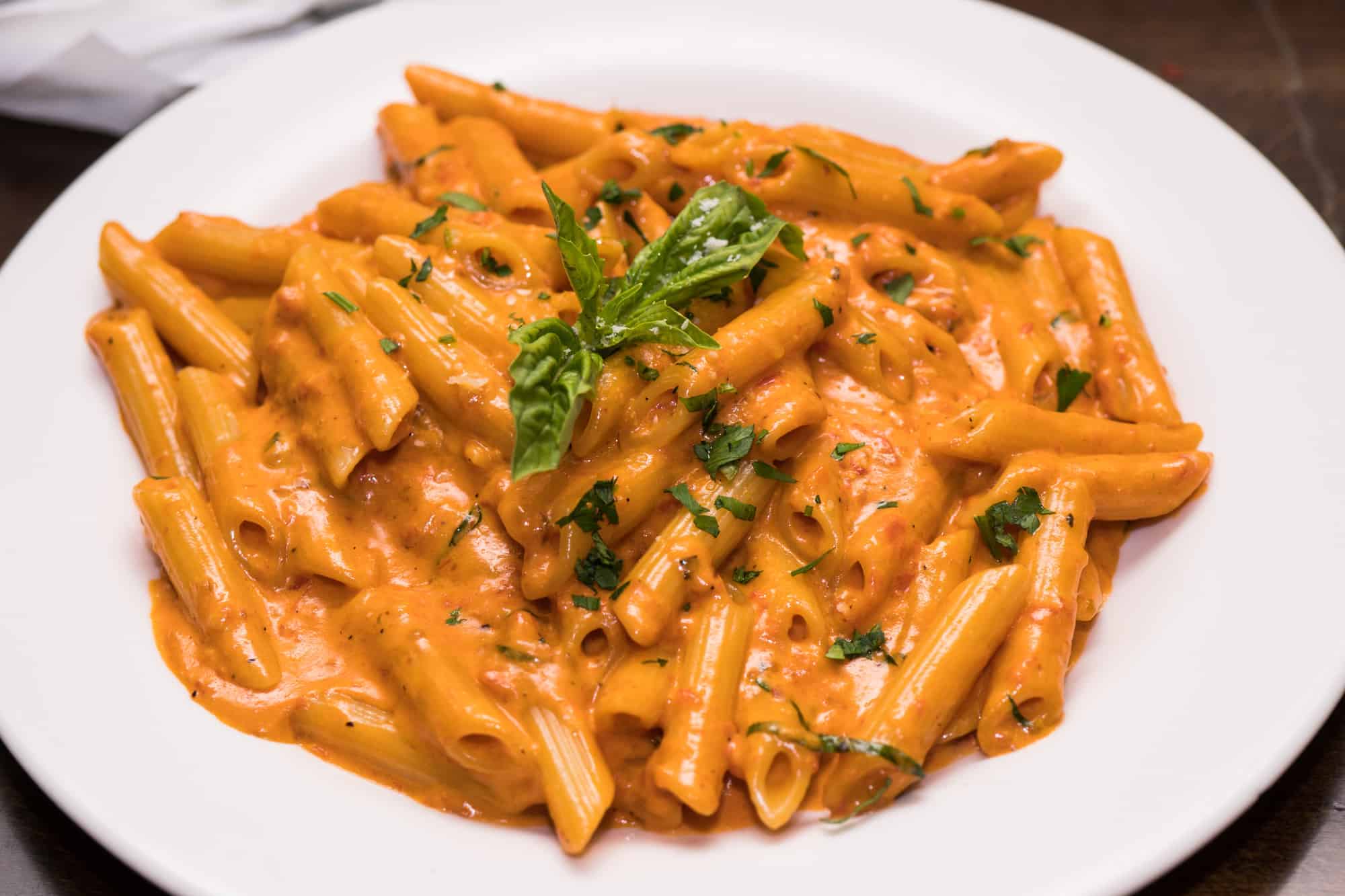 Penne in Vodka Sauce